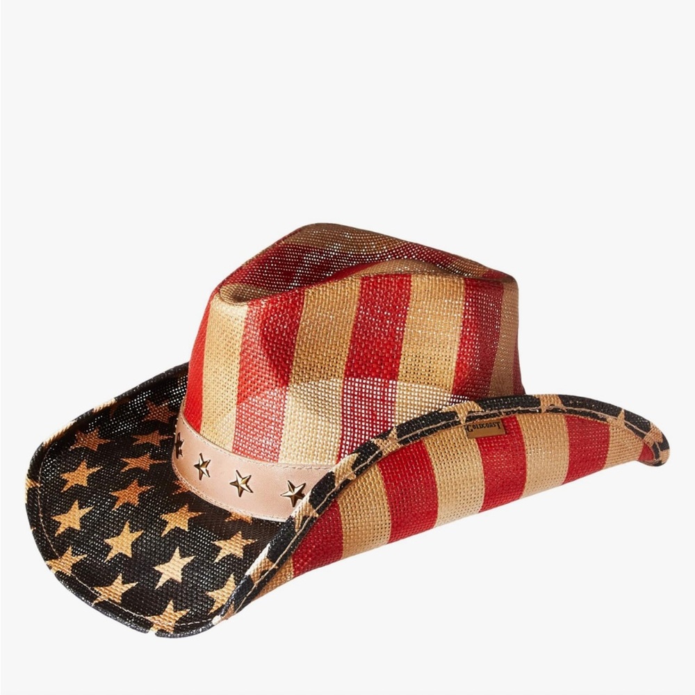 New Goldcoast Sunwear Patriotic Woven Hat
